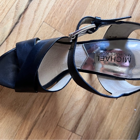 MICHAEL by Michael Kors Oksana strappy platform sandals - black - Picture 8 of 14